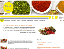Tablet Screenshot of fia-teising.de